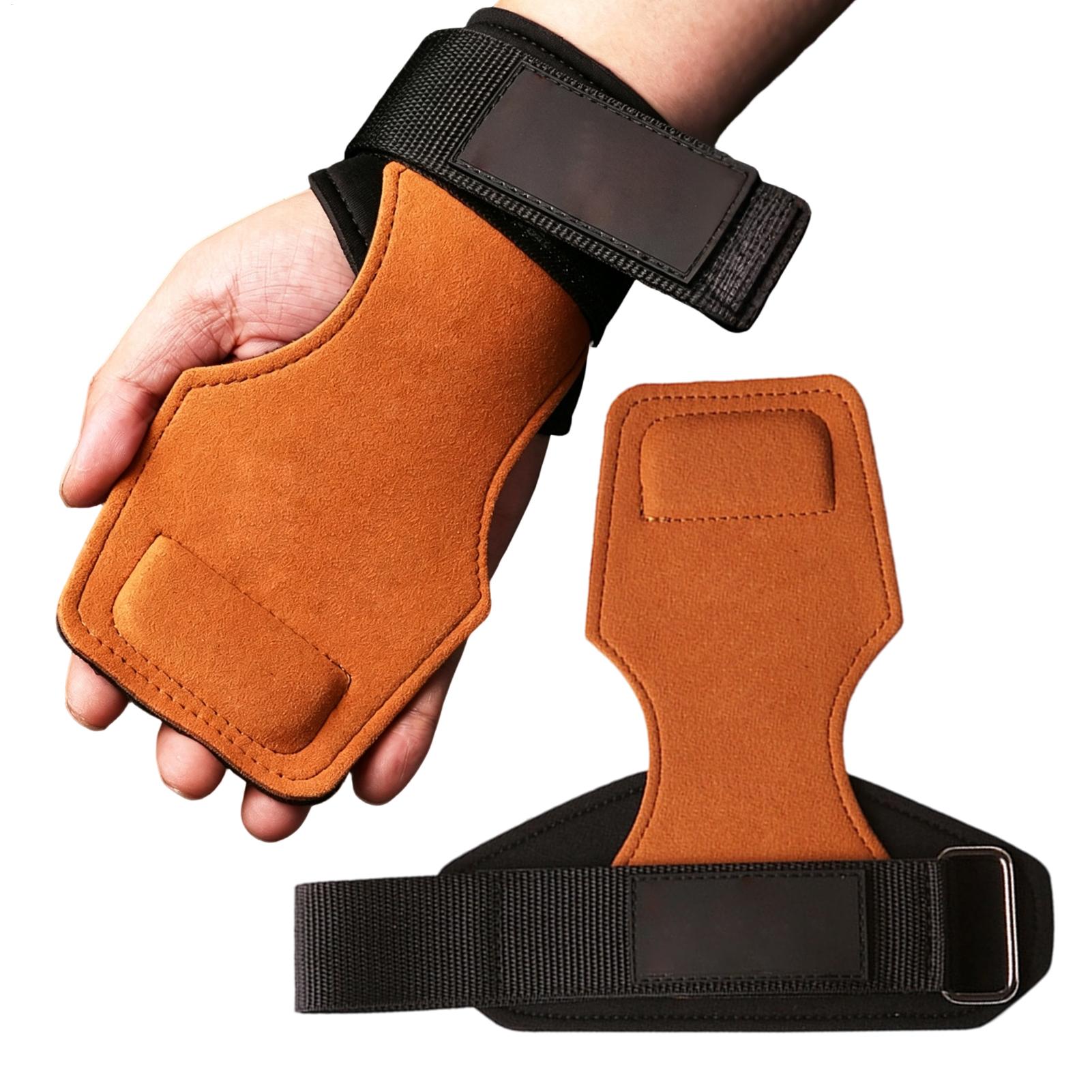 Weightlifting Gloves - Turnstangengriffe mit Handgelenkstütze, Trainingshandschuhe, Rutschfeste Klimmzuggriffe