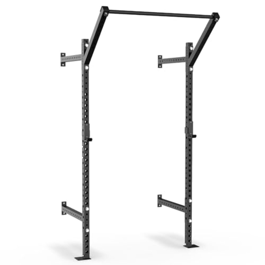 Pull Up Bar - Wandmontiertes Squat-Rack für den Heimgebrauch, Stahlkonstruktion,
