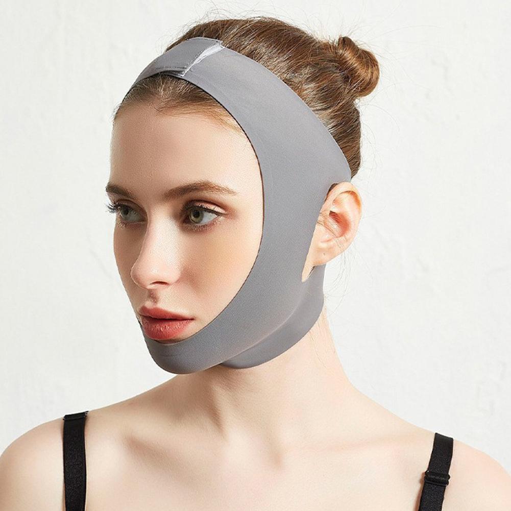 Lifting Belt - Wiederverwendbare V-Line Lifting-Maske, Gesichtsstraffungsband, atmungsaktiver Gesichtsstraffungsgürtel