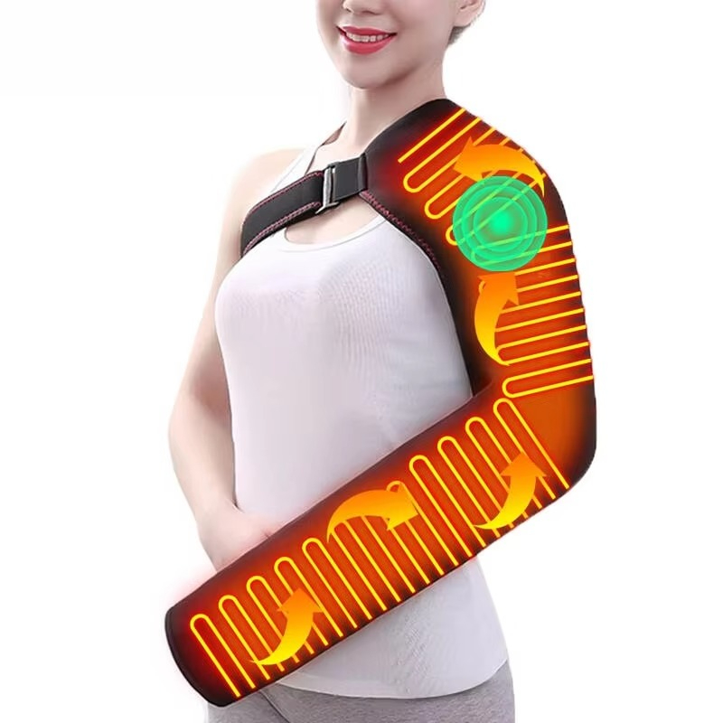Wrist Wraps - Elektrische Heizmassage-Stütze für den Ellenbogen, Armwickel