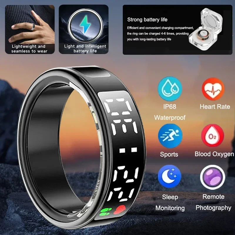 Gymnastic Ring - Smart Ring Für Männer Frauen Herzfrequenz
