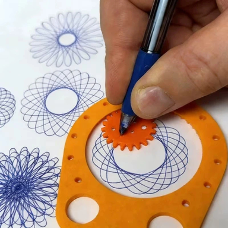 Spirograph Geometrisches Zeich – Chalk Bag Bewertung und Preis
