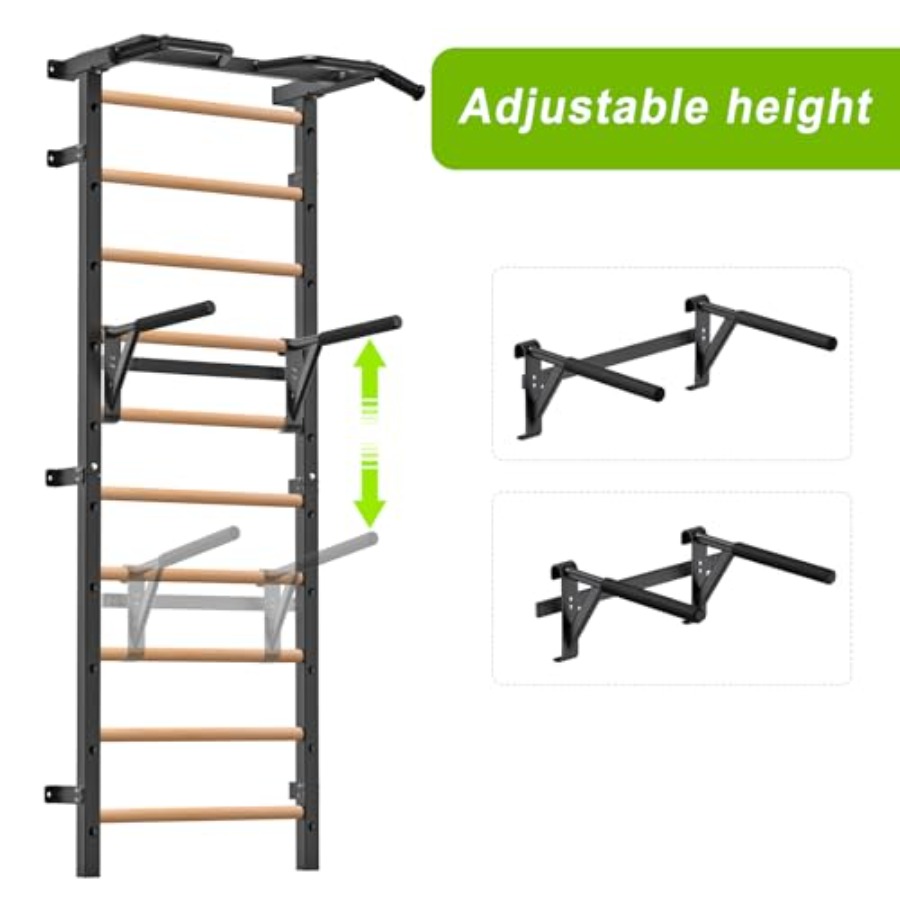 Wandmontierte Gymnastik-Stange – Pull Up Bar Bewertung und Preis