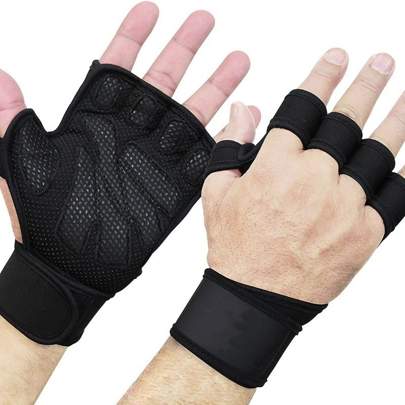 Halbfinger-Fitnesshandschuhe f – Weightlifting Gloves Bewertung und Preis