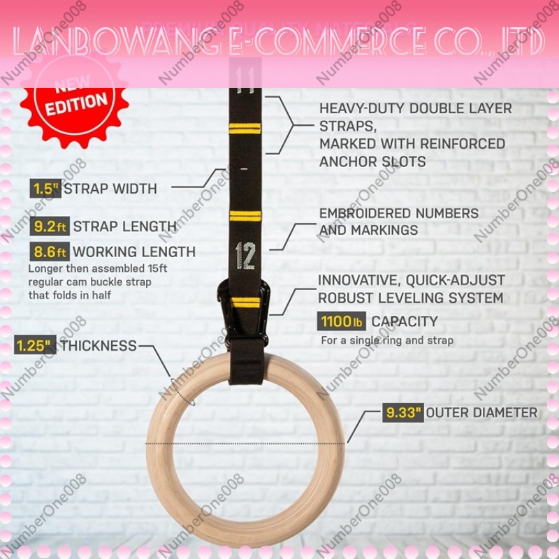 Massive Birkenholz Gymnastikri – Gymnastic Ring Bewertung und Preis