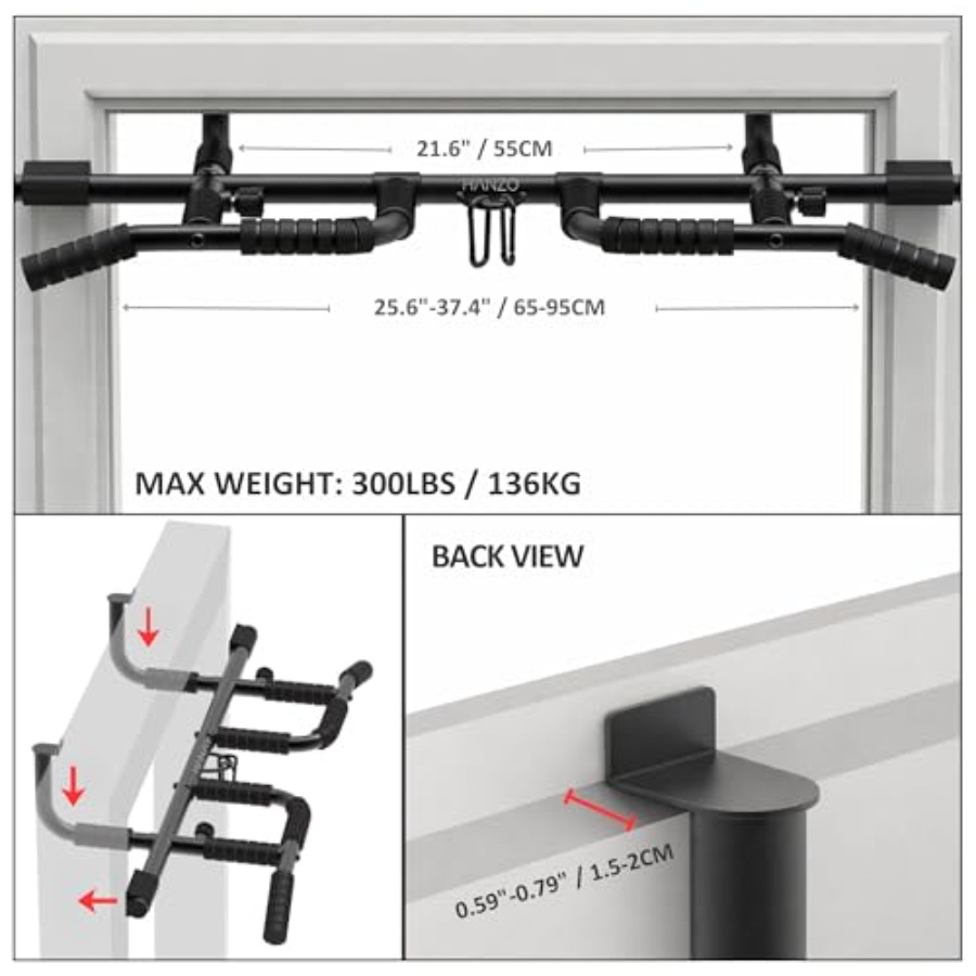 Türklimmzugstange-Set mit Aufh – Pull Up Bar Bewertung und Preis