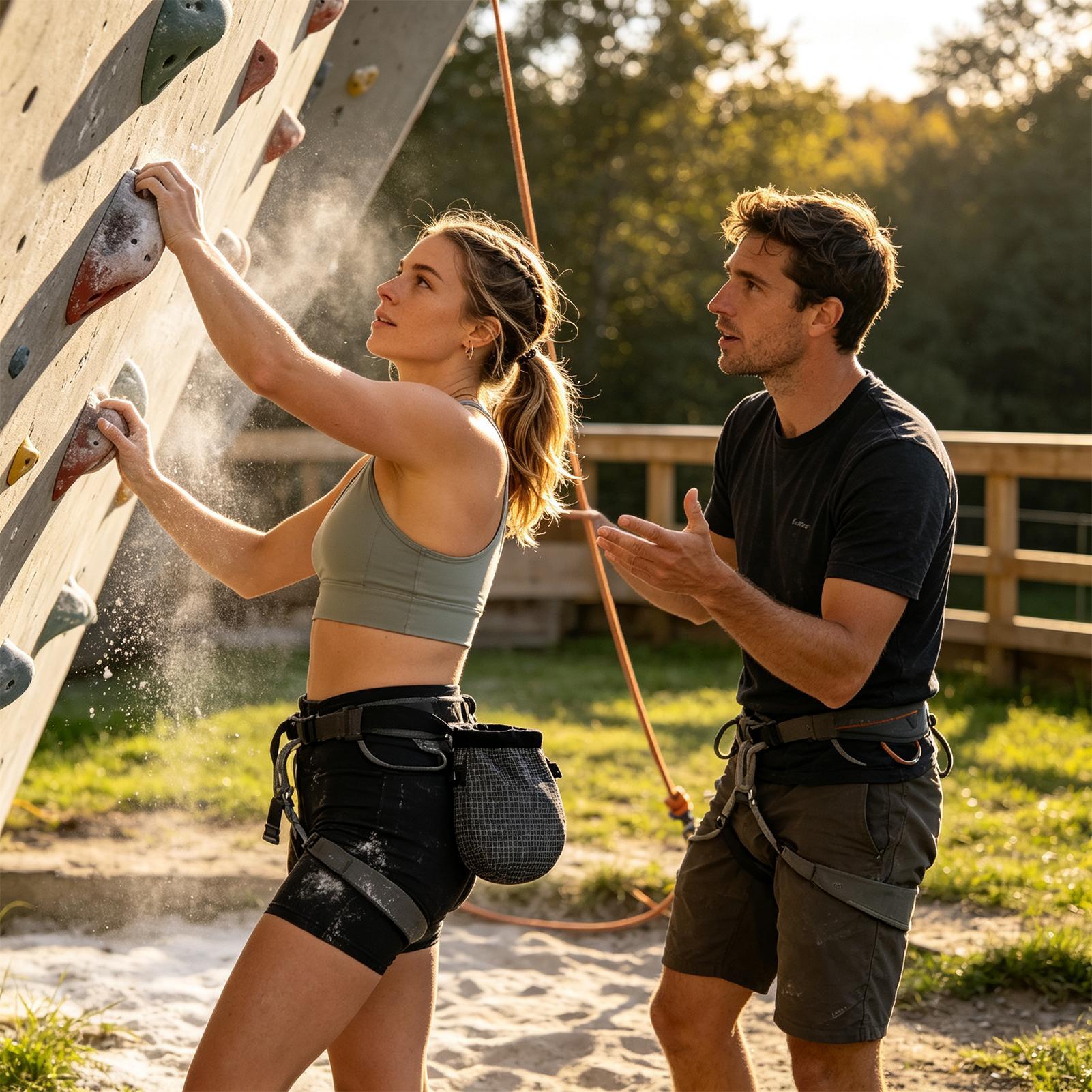 Verstellbarer Gürtel-Kletterka – Chalk Bag Bewertung und Preis